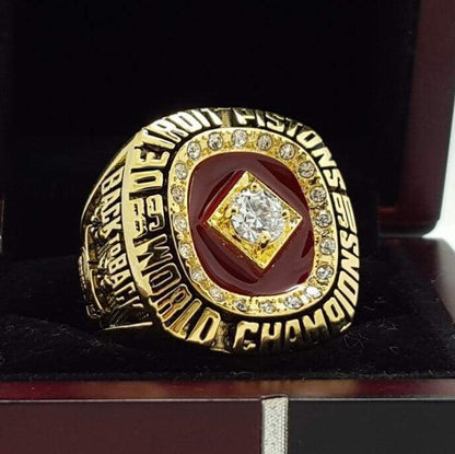 Detroit Pistons NBA Championship Ring (1990) - Premium Series