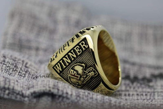 Fantasy Football Championship Ring 18k Yellow Gold Plated (2019) - Premium Series