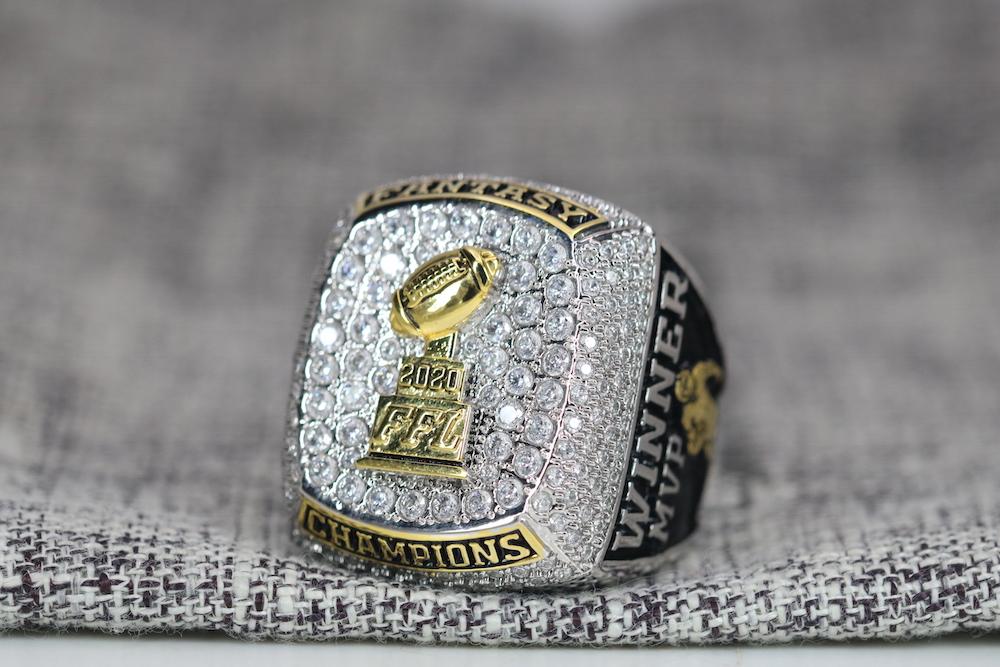 Fantasy Football Championship Ring (2020) - Premium Series