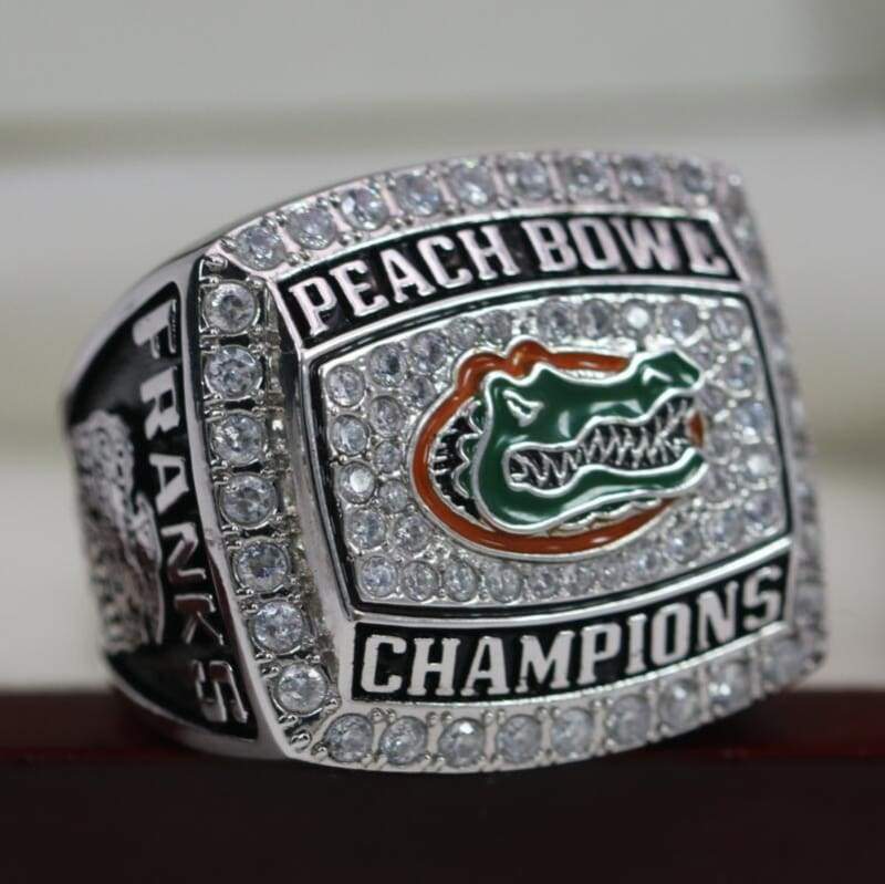 Florida Gators Peach Bowl College Football Championship Ring (2018) - Premium Series