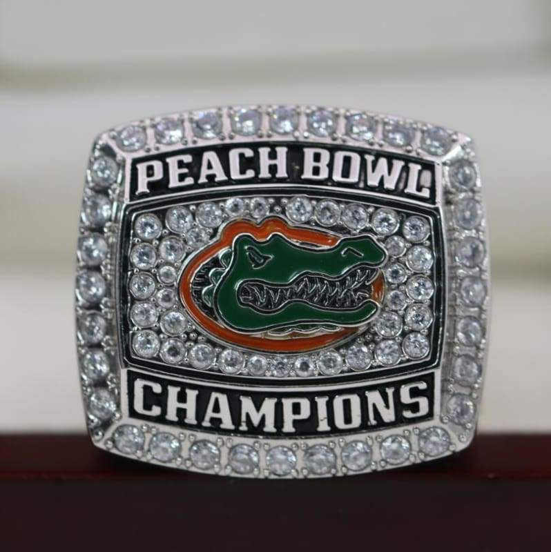 Florida Gators Peach Bowl College Football Championship Ring (2018) - Premium Series