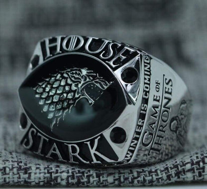 Game Of Thrones House Stark Ring - Premium Series
