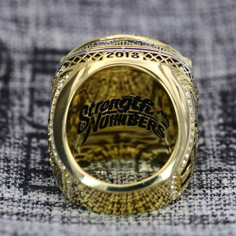 Golden State Warriors NBA Championship Ring (2018) - Premium Series