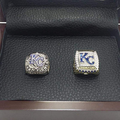 Kansas City Royals World Series Ring Set (2014, 2015) - Premium Series