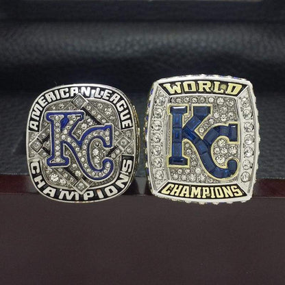 Kansas City Royals World Series Ring Set (2014, 2015) - Premium Series