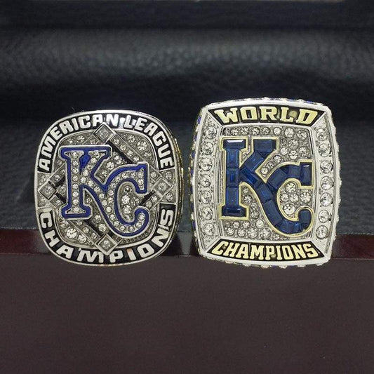 Kansas City Royals World Series Ring Set (2014, 2015) - Premium Series