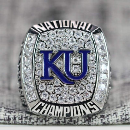 Kansas Jayhawks College Basketball Championship Ring (2008) - Premium Series