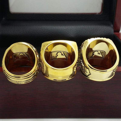 Los Angeles Dodgers World Series Ring Set (1955, 1981, 1988) - Premium Series