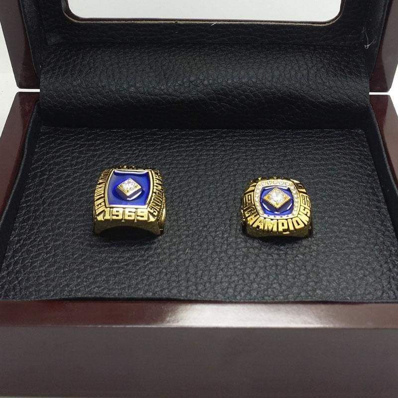 New York Mets World Series Ring Set (1969, 1986) - Premium Series