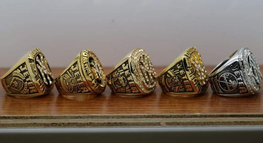 New York Yankees World Series Ring Set (1996, 1998, 1999, 2000, 2009) - Premium Series
