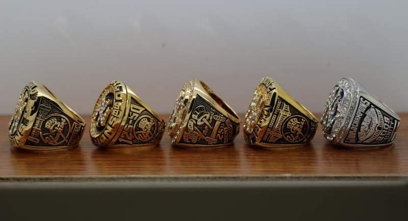 New York Yankees World Series Ring Set (1996, 1998, 1999, 2000, 2009) - Premium Series