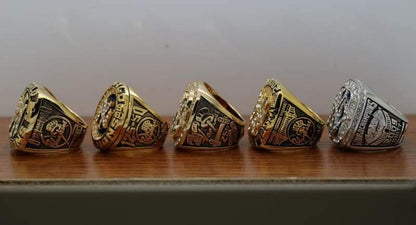 New York Yankees World Series Ring Set (1996, 1998, 1999, 2000, 2009) - Premium Series