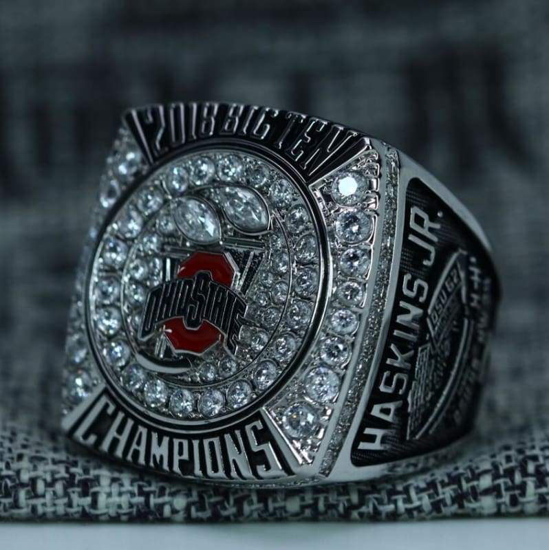 Ohio State Buckeyes Big 10 Rose Bowl Championship Ring (2018) - Premium Series