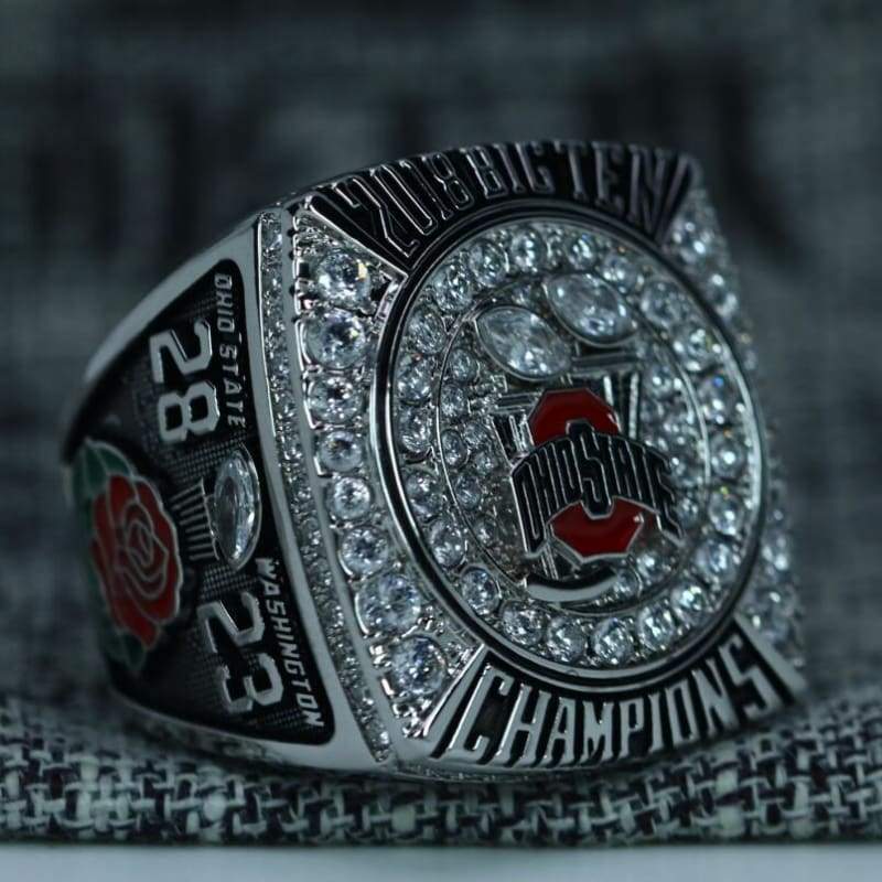 Ohio State Buckeyes Big 10 Rose Bowl Championship Ring (2018) - Premium Series