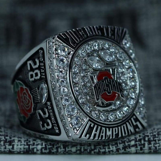 Ohio State Buckeyes Big 10 Rose Bowl Championship Ring (2018) - Premium Series