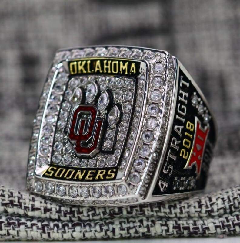 Oklahoma Sooners Big 12 Championship Ring (2018) - Premium Series