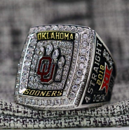 Oklahoma Sooners Big 12 Championship Ring (2018) - Premium Series