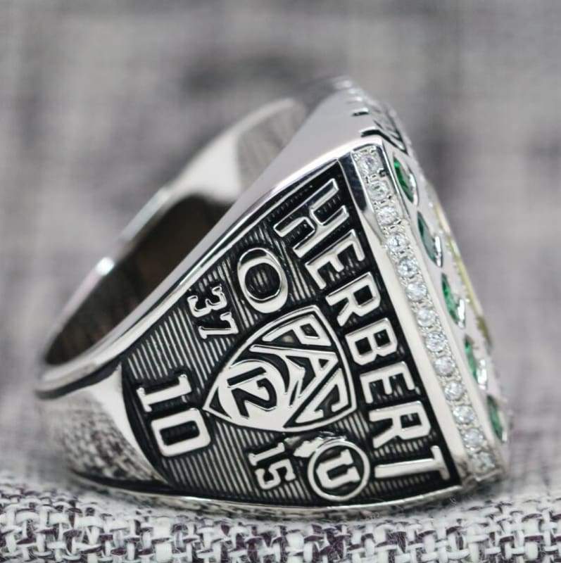 Oregon Ducks College Football Rose Bowl Championship Ring (2019) - Premium Series
