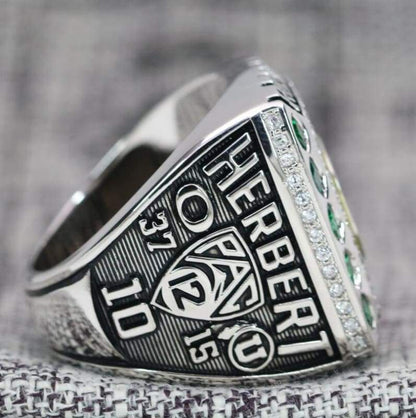Oregon Ducks College Football Rose Bowl Championship Ring (2019) - Premium Series