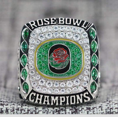 Oregon Ducks College Football Rose Bowl Championship Ring (2019) - Premium Series