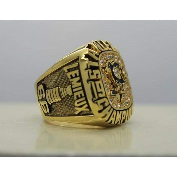 Pittsburgh Penguins Stanley Cup Ring (1991) - Premium Series
