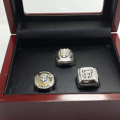 San Francisco Giants World Series Ring Set (2010, 2012, 2014) - Premium Series