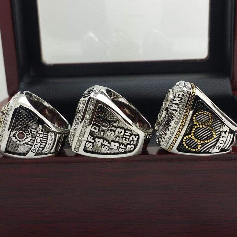 San Francisco Giants World Series Ring Set (2010, 2012, 2014) - Premium Series