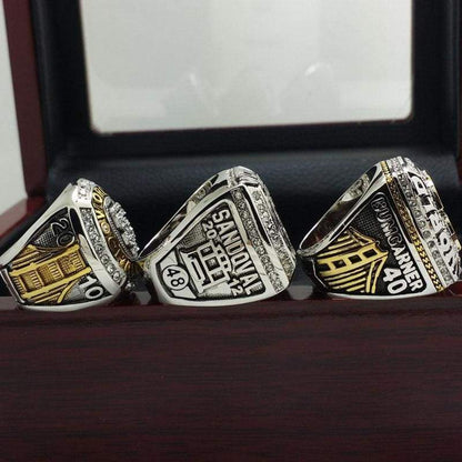 San Francisco Giants World Series Ring Set (2010, 2012, 2014) - Premium Series