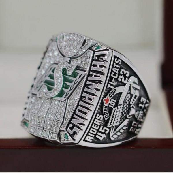 Saskatchewan Roughriders CFL Grey Cup Championship Ring (2013) - Premium Series
