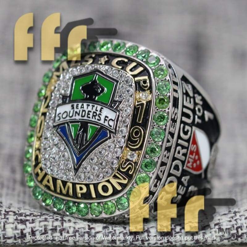 Seattle Sounders MLS Championship Fan Ring (2019) - Premium Series