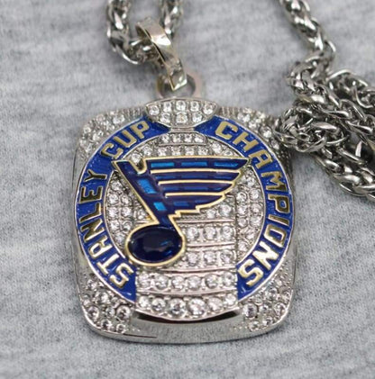 St. Louis Blues Stanley Cup Pendant Necklace (2019) - Premium Series