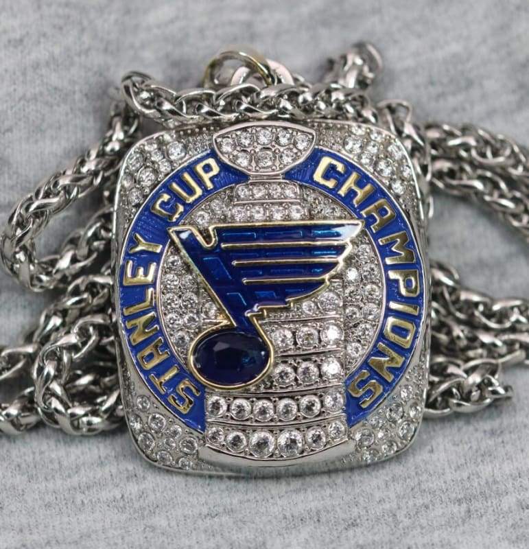 St. Louis Blues Stanley Cup Pendant Necklace (2019) - Premium Series