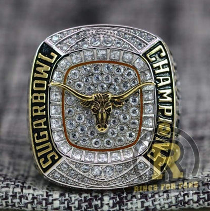 Texas Longhorns College Football Sugar Bowl Championship Ring (2018) - Premium Series