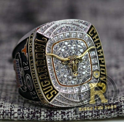 Texas Longhorns College Football Sugar Bowl Championship Ring (2018) - Premium Series