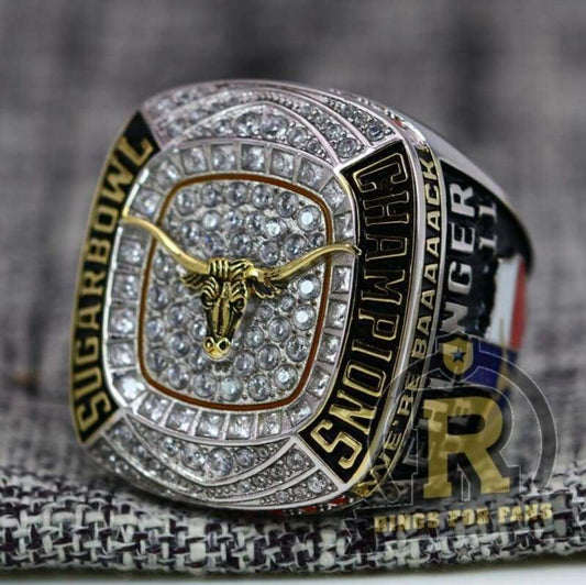 Texas Longhorns College Football Sugar Bowl Championship Ring (2018) - Premium Series