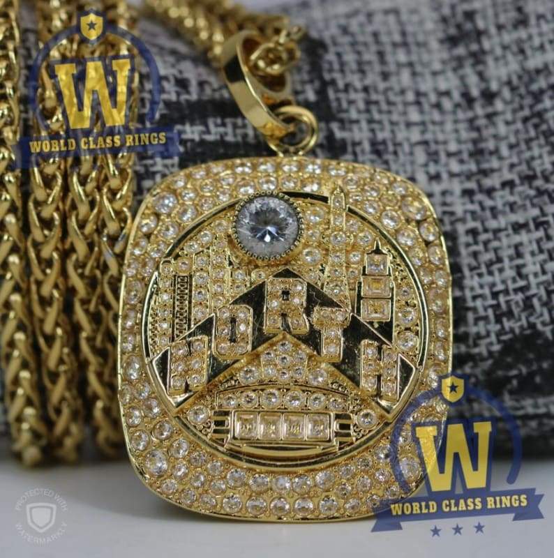 Toronto Raptors NBA Championship Pendant Necklace (2019) - Premium Series