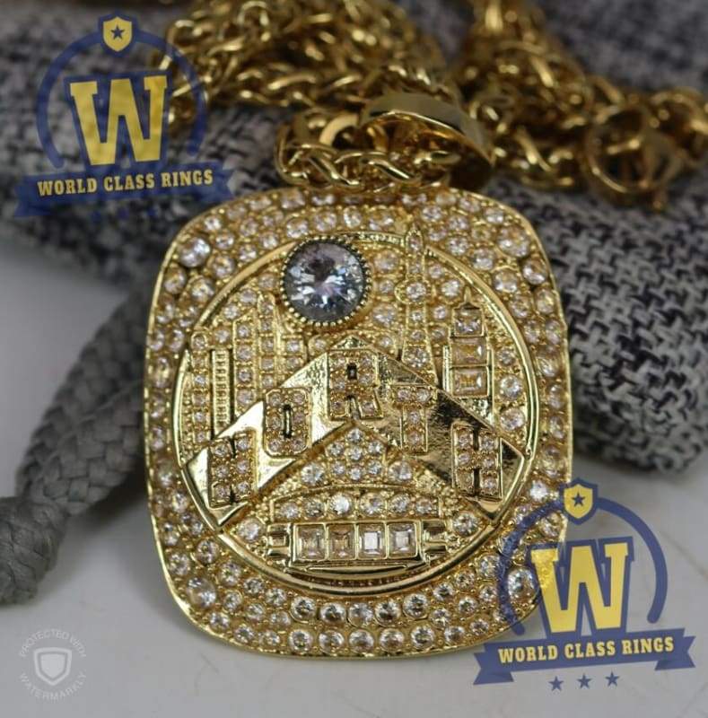Toronto Raptors NBA Championship Pendant Necklace (2019) - Premium Series