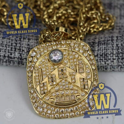 Toronto Raptors NBA Championship Pendant Necklace (2019) - Premium Series