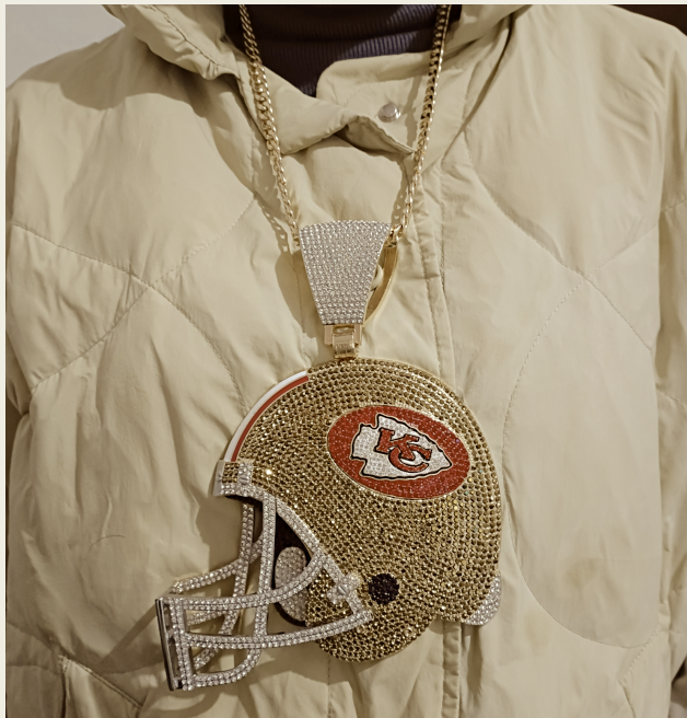 XXL NFL Helmet Necklace - Premium Series